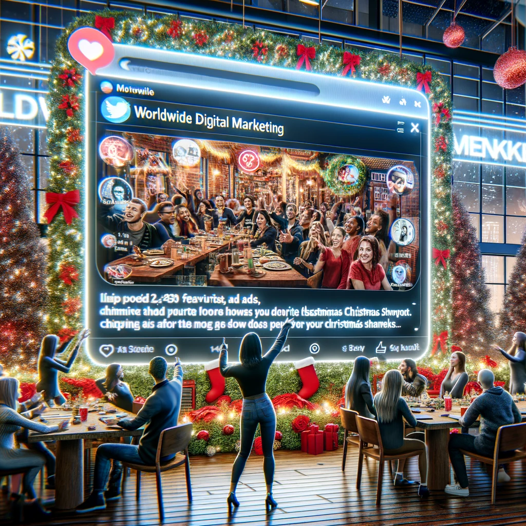 Invite readers to share their favorite Christmas ads and what they found innovative about them.
